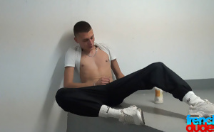 Initiation to sneaker sex for Max Lacoste